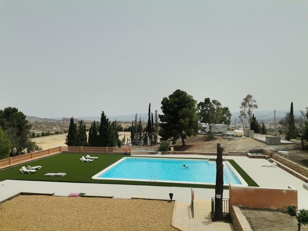 Camping Albox Bagian luar foto