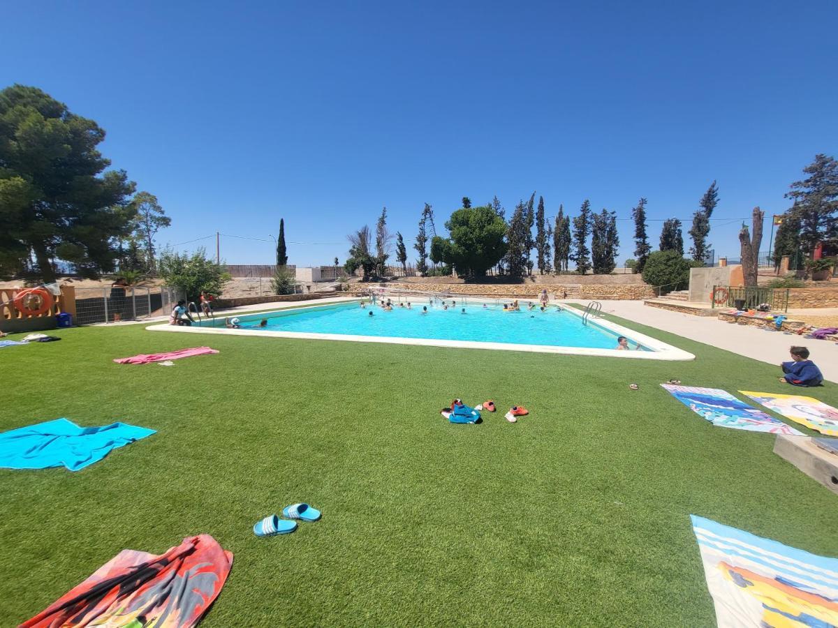 Camping Albox Bagian luar foto